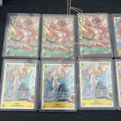 ONE PIECE TCG NAMI Lot 18 Cards: SR, AA, Don Variety Of Sets! NM/M - Image 1