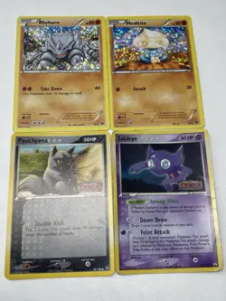 Pokemon Card Lot Sableye Stamped Power Keepers Poochyena Stamped McDonalds Holo - Image 1
