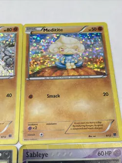 Pokemon Card Lot Sableye Stamped Power Keepers Poochyena Stamped McDonalds Holo - Image 3