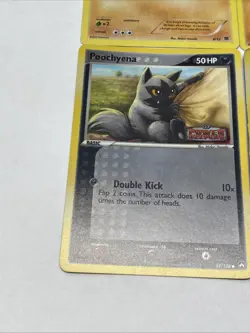 Pokemon Card Lot Sableye Stamped Power Keepers Poochyena Stamped McDonalds Holo - Image 5