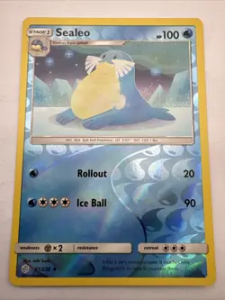 Pokemon Card Sealeo Unbroken Bonds Reverse Holo 51/236 NM - Image 1