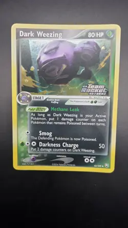 Dark Weezing 42/109 Reverse Holo — Near Mint—Ex Team Rocket Returns Pokemon Card - Image 2