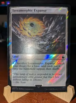 MTG: Terramorphic Expanse SURGE FOIL #913, NM Universes Beyond: Doctor Who Card! - Image 3