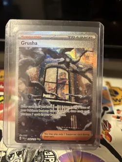 Pokemon TCG Grusha Paldea Evolved Trainer Special Illustration Rare Card 268/193 - Image 1