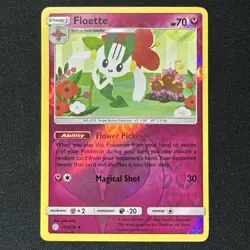 Floette - 151/236 - SM Cosmic Eclipse Reverse Holo Pokemon Card - NM - Image 1