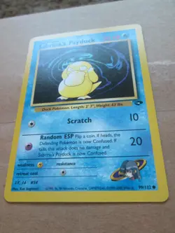 Sabrina's Psyduck - 99/132 - Common WOTC TCG—Gym Challenge Set Pokemon Card - Image 5