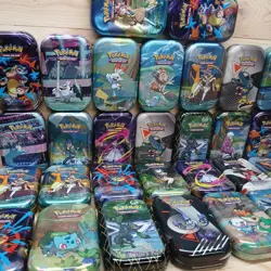 Pokemon Mini Tin Lot of 30 All Empty Various Years No Cards Fast Free Shipping! - Image 1