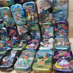 Pokemon Mini Tin Lot of 30 All Empty Various Years No Cards Fast Free Shipping! - Image 2