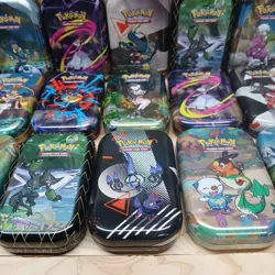 Pokemon Mini Tin Lot of 30 All Empty Various Years No Cards Fast Free Shipping! - Image 4