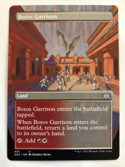 MTG Double Masters 2022 Boros Garrison Borderless 401 LP - Image 1
