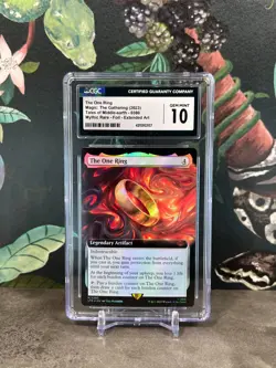 The One Ring (CGC GEM MINT 10) - Extended Art - Foil - MTG Lord of the Rings - Image 3