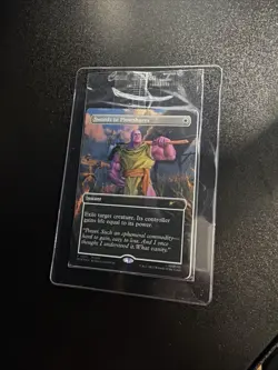 THANOS MtG PSA Magazine Promo Swords to Plowshares Marvel Sealed Flawless Mint - Image 1