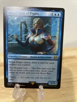 MTG Edgar, King of Figaro Regular #0051 Final Fantasy Rare NM/M - Image 1