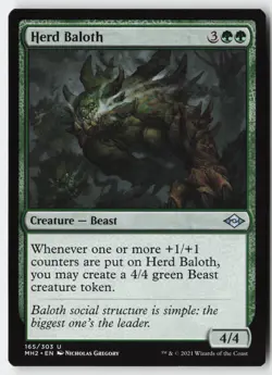 Herd Baloth #165 (LP) Modern Horizons 2 MH2 Magic MTG - Image 1