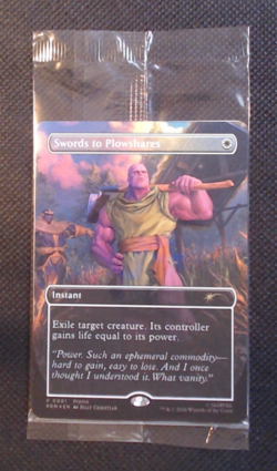 2026 SWORDS TO PLOWSHARES PSA Magazine Promo Wizards Of The Coast Marvel - Image 1