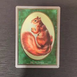 Squirrel Token NM Unglued #94 Spencer Art 1998 MTG - Image 1