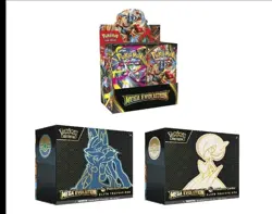 Pokemon Mega Evolution Pokemon Center 2 ETBs & 1 Enhanced Booster Box (PRESALE) - Image 1
