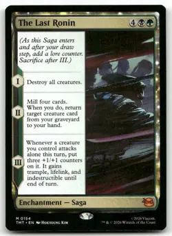 The Last Ronin MTG Teenage Mutant Ninja Turtles 154 M NM - Image 1