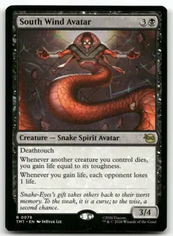 South Wind Avatar MTG Teenage Mutant Ninja Turtles 78 R NM - Image 1