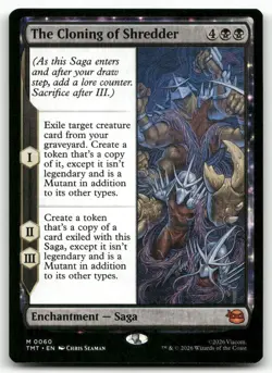 The Cloning of Shredder MTG Teenage Mutant Ninja Turtles 60 M NM - Image 1