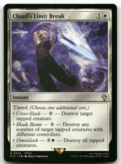 Cloud's Limit Break 14 MTG R Commander: FINAL FANTASY Near Mint - Image 1