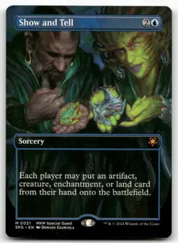 Show and Tell Borderless MTG Special Guests SPG #21 NM X1 - Image 1