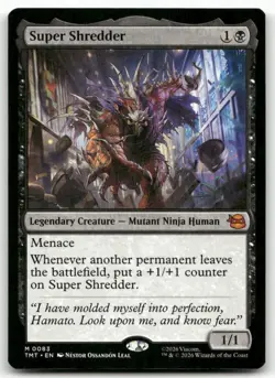 Super Shredder MTG Teenage Mutant Ninja Turtles 83 M NM - Image 1