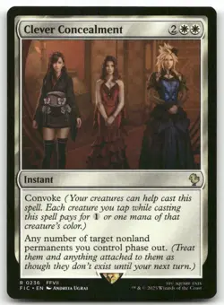 Clever Concealment 236 MTG Commander: FINAL FANTASY R NM - Image 1