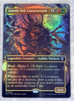 Auntie Ool, Cursewretch FOIL MTG 2 M Lorwyn Eclipsed ECL NM X1 - Image 1