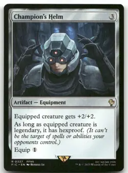 Champion's Helm 337 MTG Commander: FINAL FANTASY R NM - Image 1
