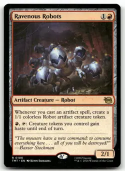 Ravenous Robots MTG Teenage Mutant Ninja Turtles 106 R NM - Image 1
