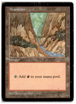 MTG Mountain - Blue Pack (Guay) - APAC Lands Heavily Played English - Image 1