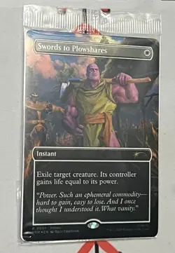 Thanos Sealed MTG Swords To Plowshares PSA Magazine Promo May 2026 P 0001 - Image 1