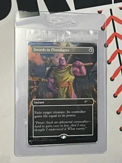 Thanos Sealed MTG Swords To Plowshares PSA Magazine Promo May 2026 P 0001 - Image 3