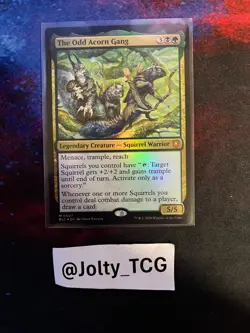 The Odd Acorn Gang Commander: Bloomburrow Foil - Image 1