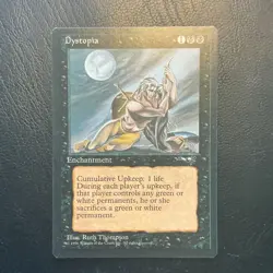 Wizards of the Coast Dystopia Black Rare Enchantment Alliances #6 English - Image 1