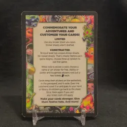 Wizards of the Coast MTG Unfinity Phyrexian Midway Bamboozle Sticker 18/48 2022 - Image 2