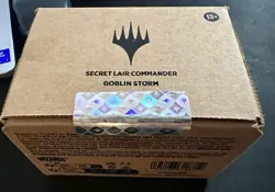 In Hand MTG Secret Lair Commander Deck: Goblin Storm Sealed Brand New - Image 1