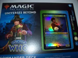 MTG Universes Beyond: Doctor Who Blast From the Past Commander Deck Sealed - Image 1