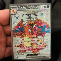 The Pokemon Company Charizard ex 215/197 SV03 Obsidian Flames Ultra Rare Holo - Image 1