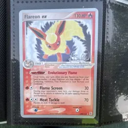 Pokemon Flareon ex EX Ultra Rare 110 HP 108/113 World Championship Decks 2006 - Image 1