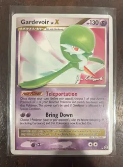Pokemon Gardevoir Lv.X World Championship Decks 131/132 Ultra Rare 2008 - Image 1