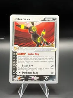 Umbreon ex Pokemon TCG World Championships 2006 Jimmy Ballard Card 112/115 Mint! - Image 1
