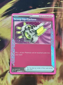 Scoop Up Cyclone Ace Spec Trainer Twilight Masquerade 162/167 Pokemon TCG NM - Image 2
