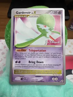 Nintendo Pokemon TCG Gardevoir Lv.X 131/132 WC Decks 2008 130HP Ultra Rare - Image 1