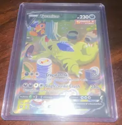 Pokemon Tyranitar V 155/163 Battle Styles Alt Full Art Holo Ultra Rare Eng - Image 1