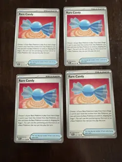 x4 Rare Candy Playset Scarlet & Violet (SVI) NM Condition - Image 1