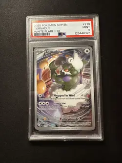 Tornadus 210 - PSA 9 - White Flare ETB Black Star Promo - Pokemon TCG - Image 1