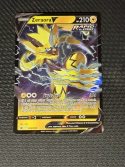 Pokemon TCG Zeraora V 53/198 Chilling Reign - Image 1