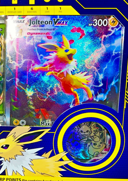 Pokemon Jolteon VMAX Premium Collection Box Factory Sealed +6 Packs Promo 2021 - Image 2